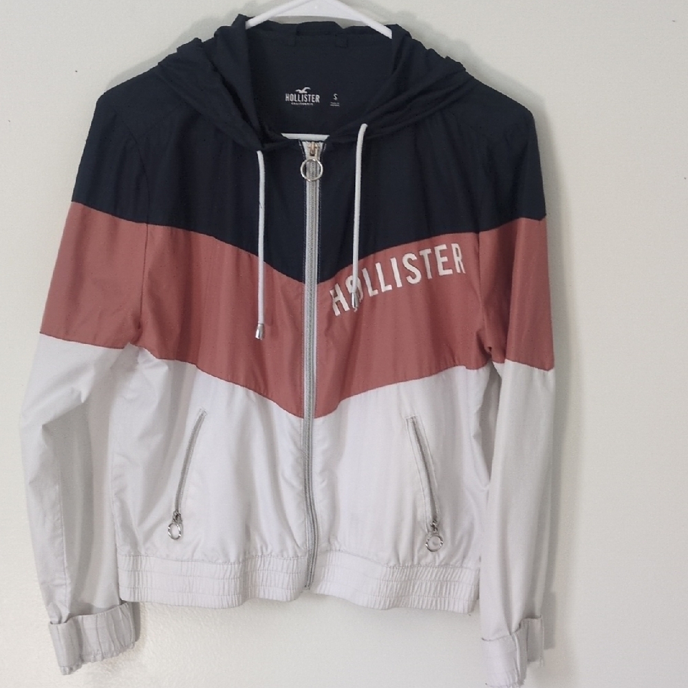 Hollister Colorblock Windbreaker Jacket